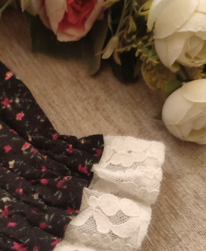 پیراهن گل گلی دخترانه پریناز